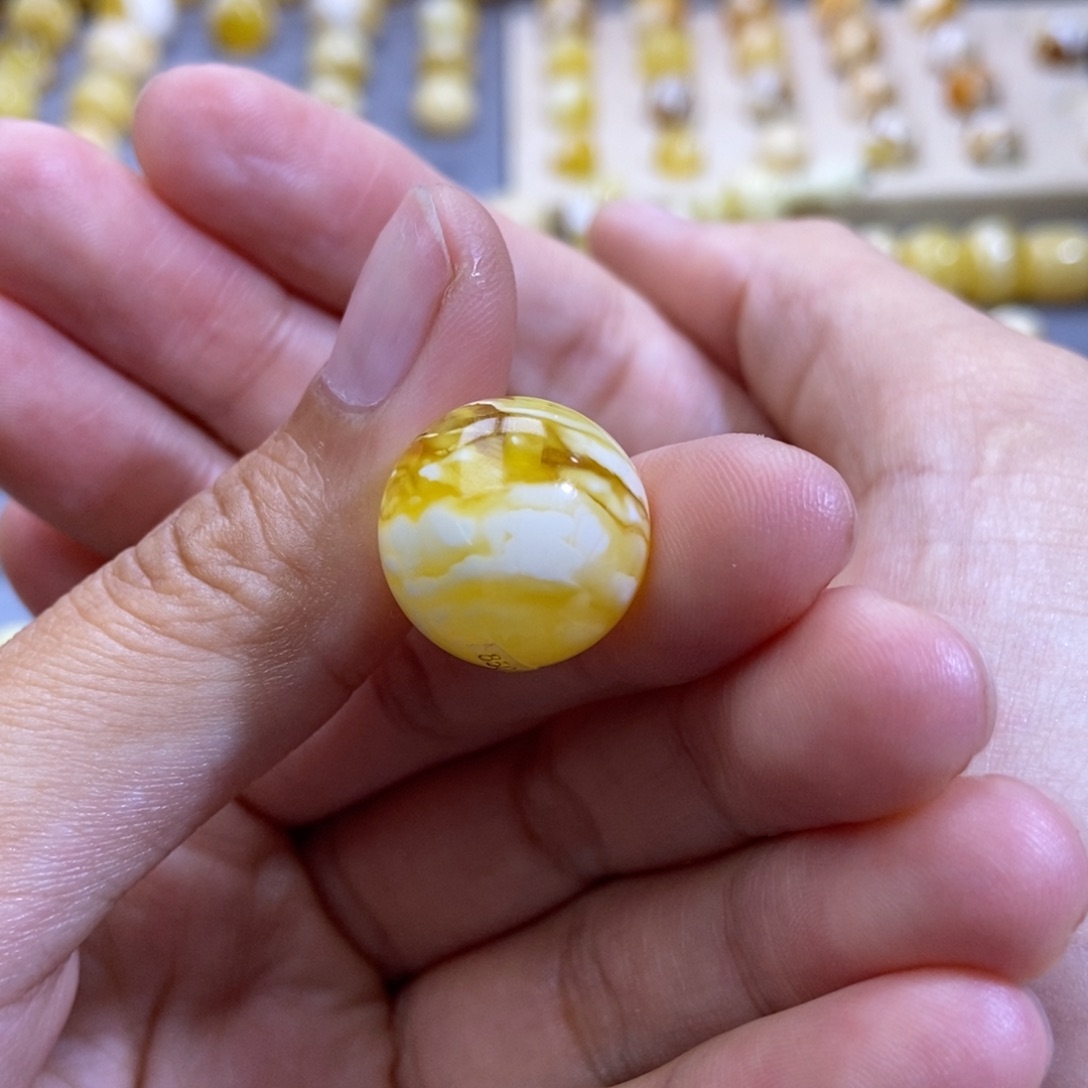 琥珀珠宝奇石未镶嵌好*