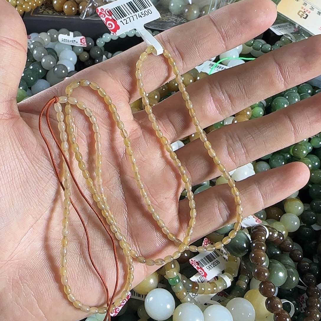 和田玉手链未镶嵌110