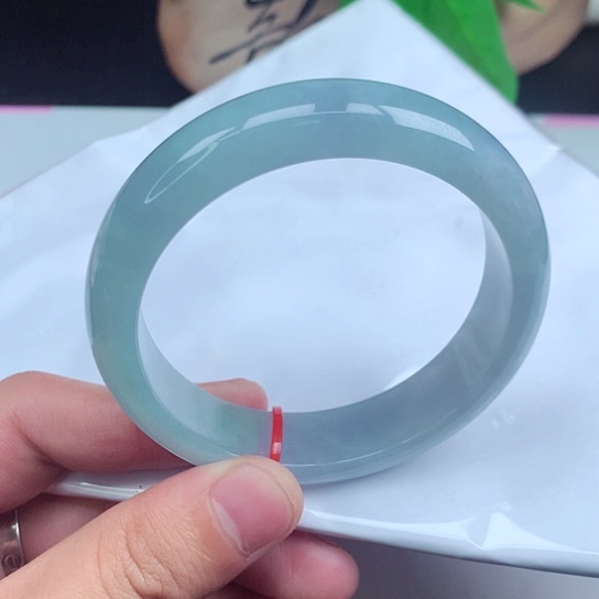 翡翠手镯未镶嵌正圈057