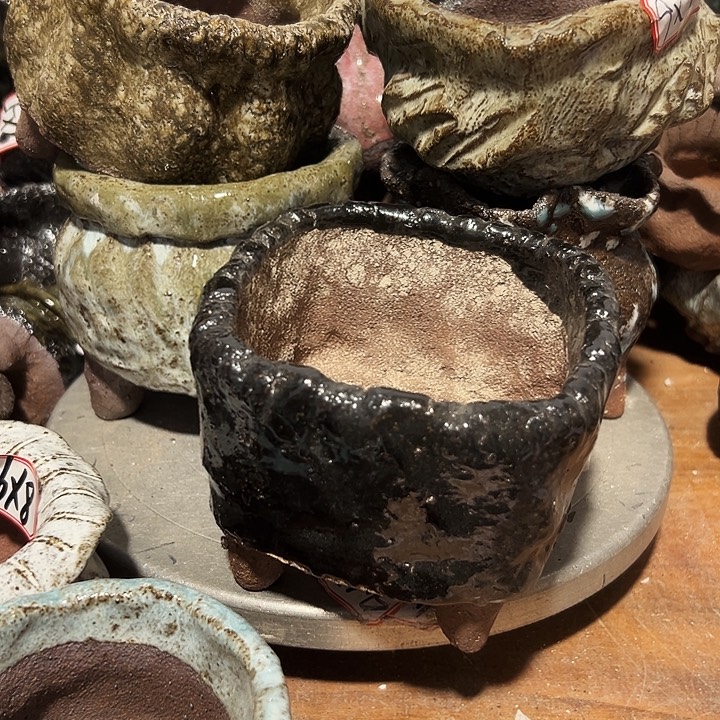 用***5粗陶花盆制作就这样的支持