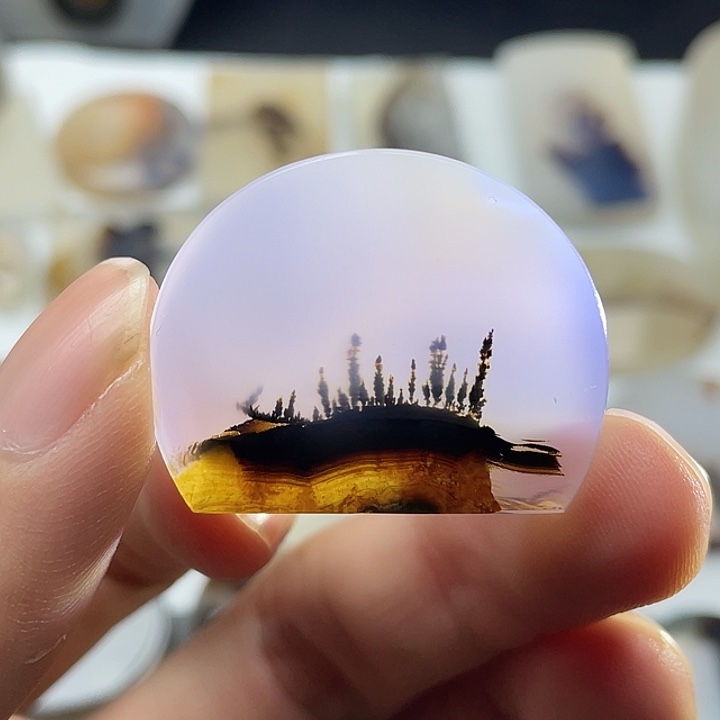 玛瑙/玉髓未镶嵌颈饰