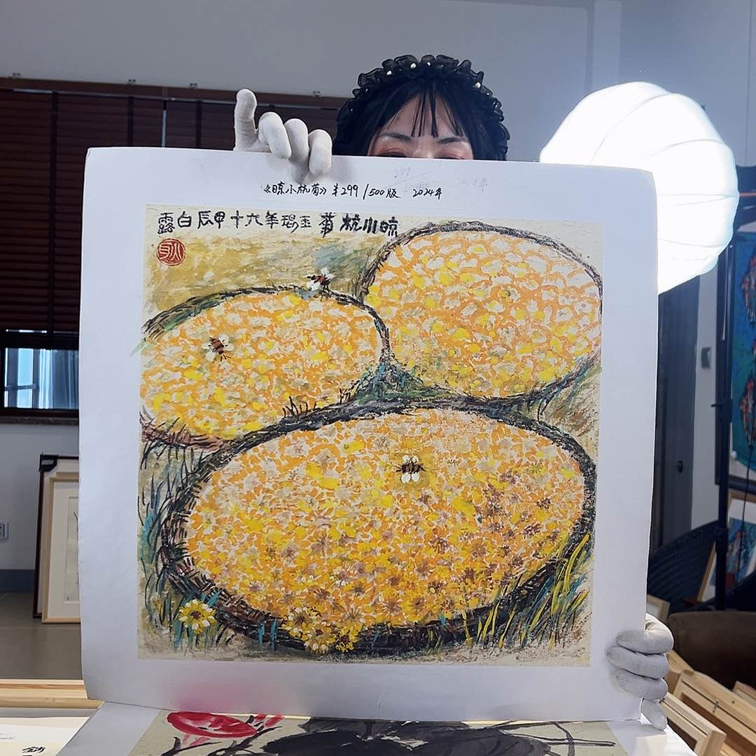 版画亲签限量版画s