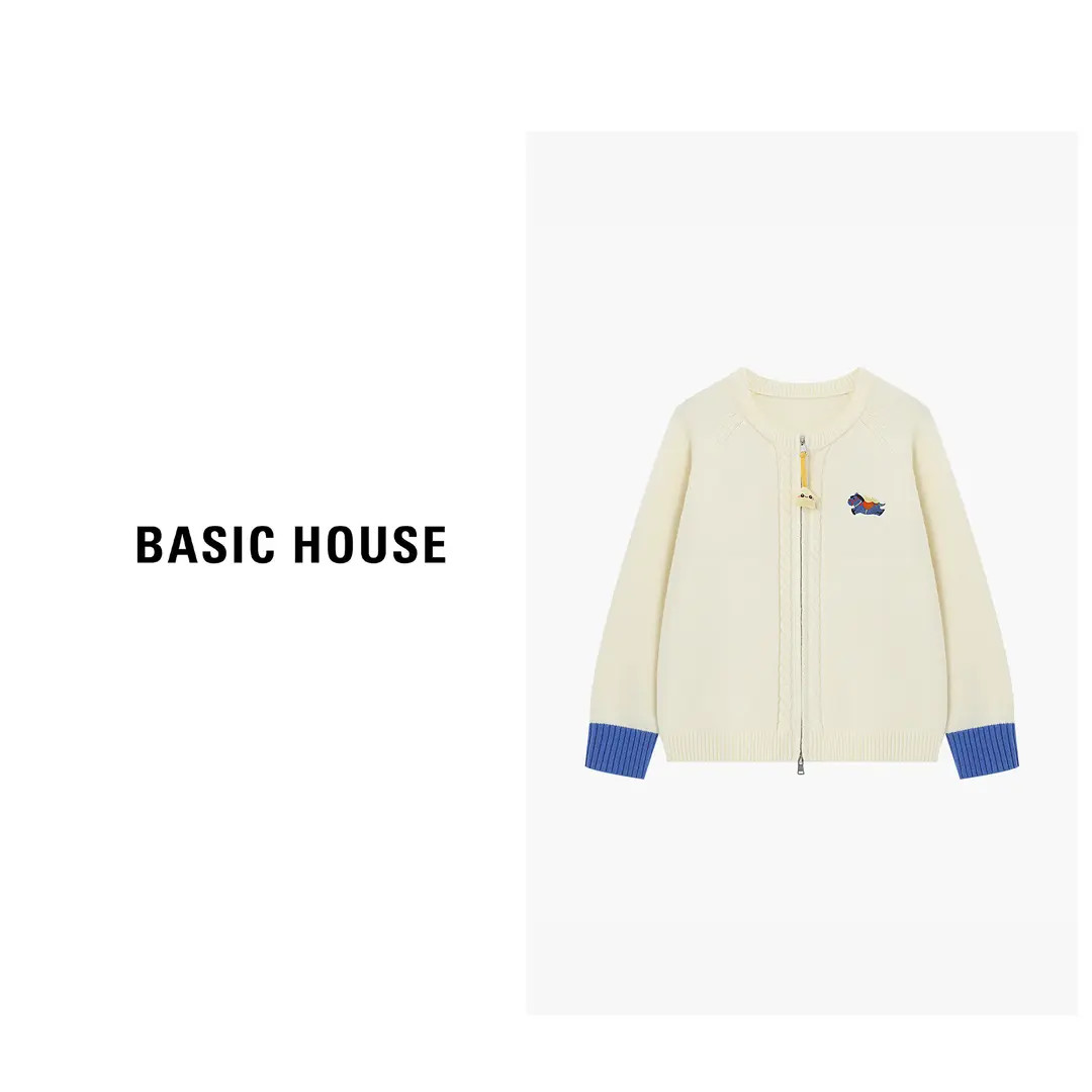 衣梦绒轻通勤松弛感减龄保暖刺绣毛衣针织开衫