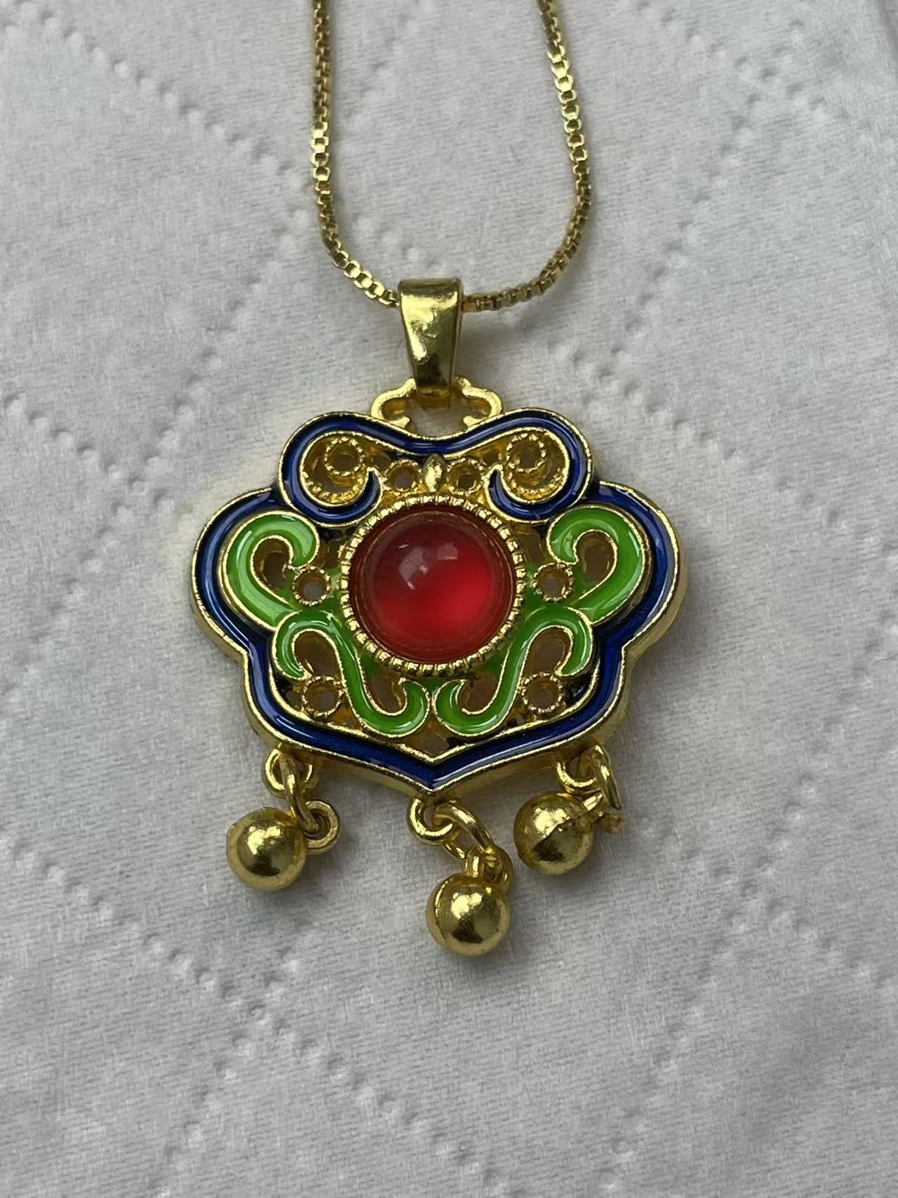 博藏珍品 如意馆藏首饰配礼盒送链子