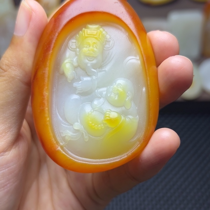 颈饰未镶嵌和田玉