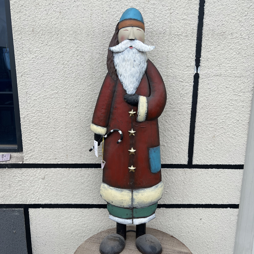 铁艺圣诞老人摆件71*24