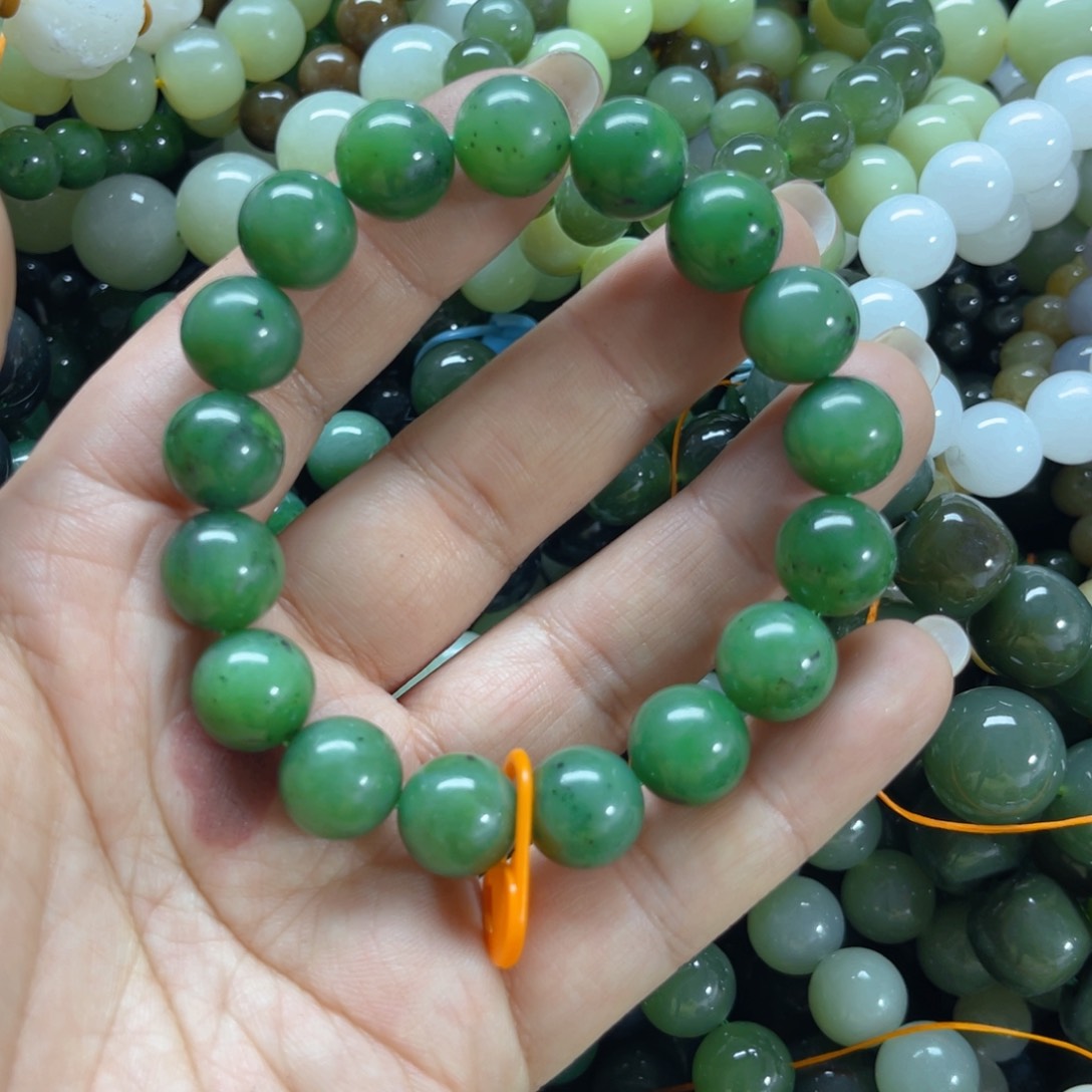 和田玉手链未镶嵌