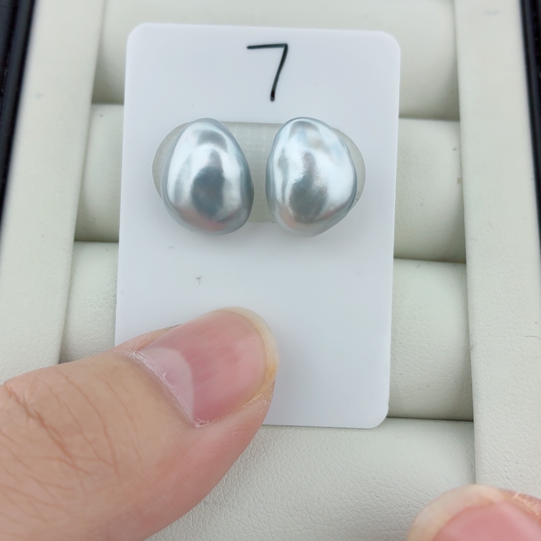 海水珍珠裸珠大溪地keshi