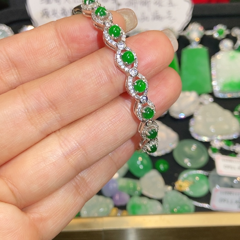 【闪购商品】未镶嵌手链翡翠天然翡翠