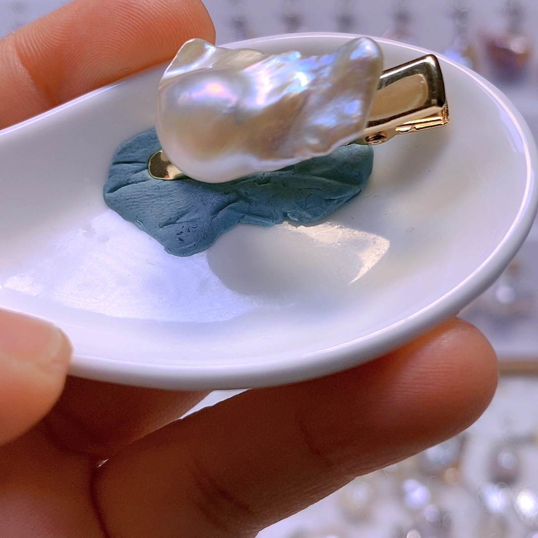 淡水珍珠合金颈饰