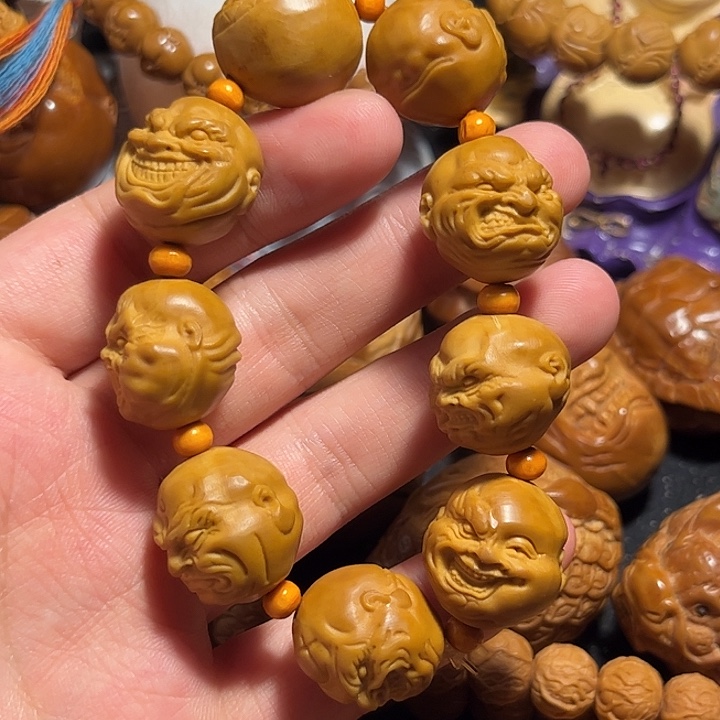 橄榄核手串/手链山鬼恶僧