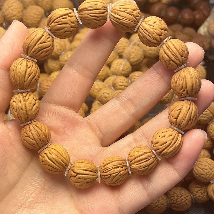 桃核手串核桃手串野生籽钱袋子14➕