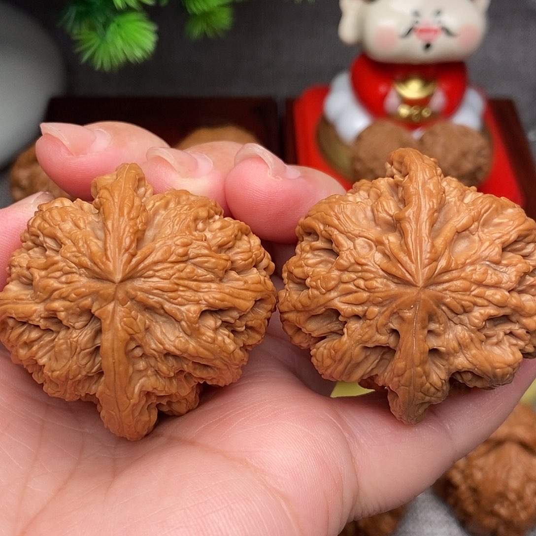 把件文玩核桃46.8全品绝配粗筋