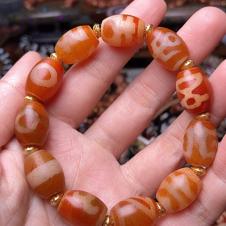 玛瑙/玉髓未镶嵌手链