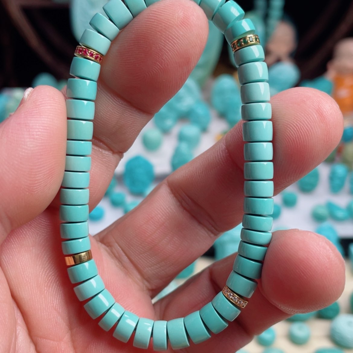 【闪购商品】绿松石吊坠(不含链)未镶嵌