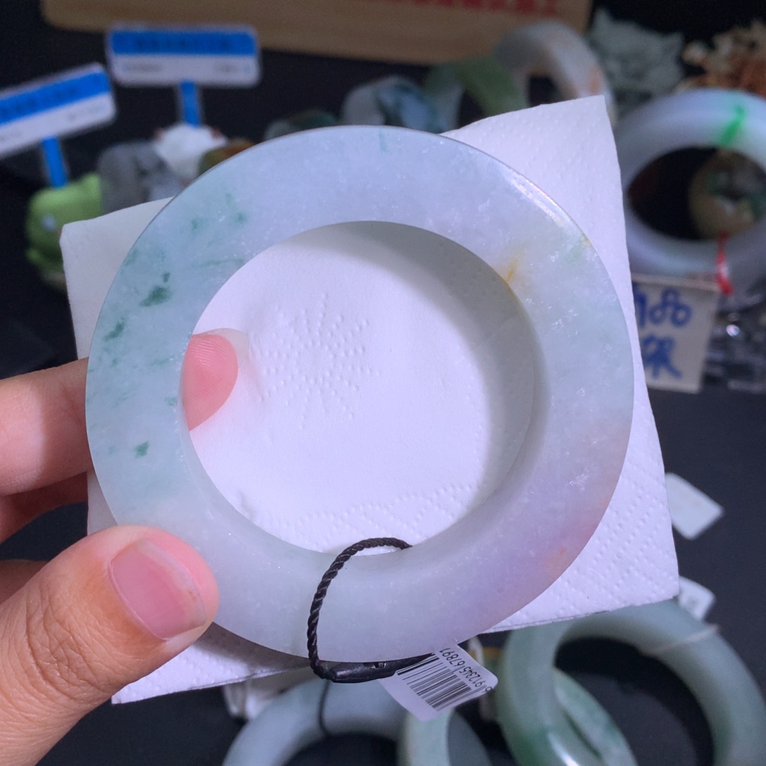 定制翡翠圆未镶嵌52以上