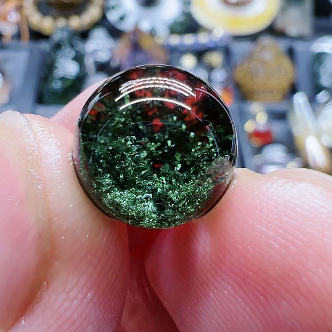 水晶戒指……银S925镶嵌玉***?