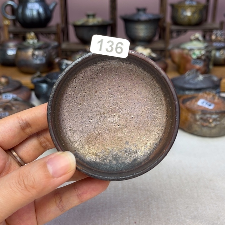 壶裸柴烧陶瓷茶器