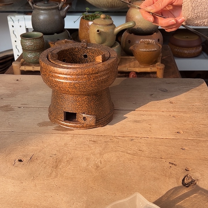 紫砂宜兴紫砂粗陶茶具28