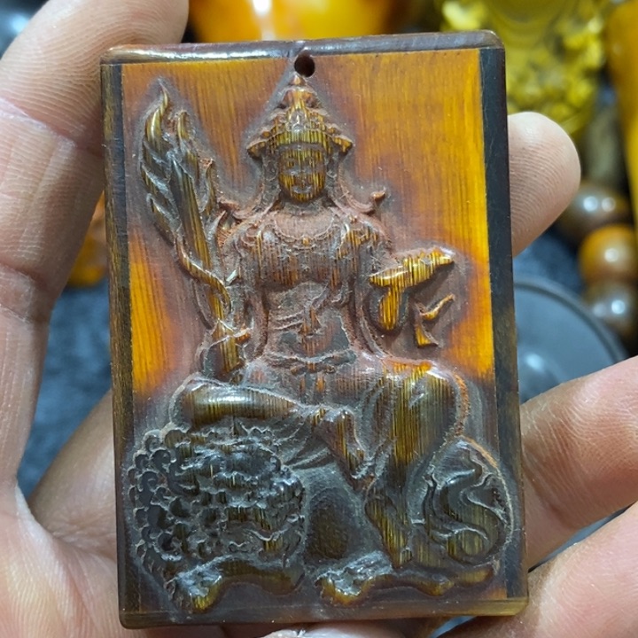 滴血莲花菩提吊坠