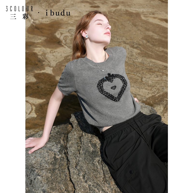 【大叔专享】E401A020FM20三彩ibudu2025春季新款爱心提dbx