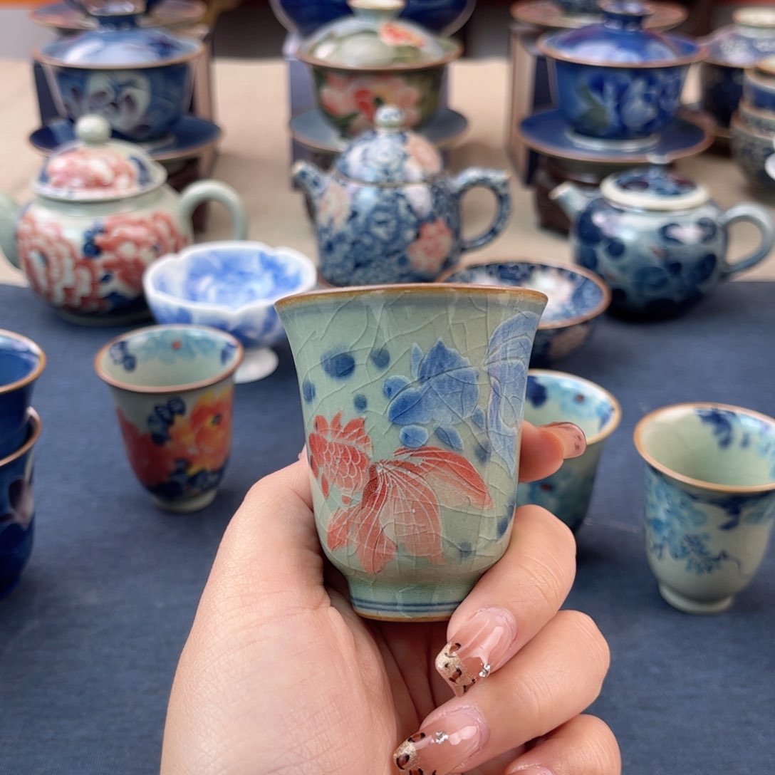 杯景德镇陶瓷杯子