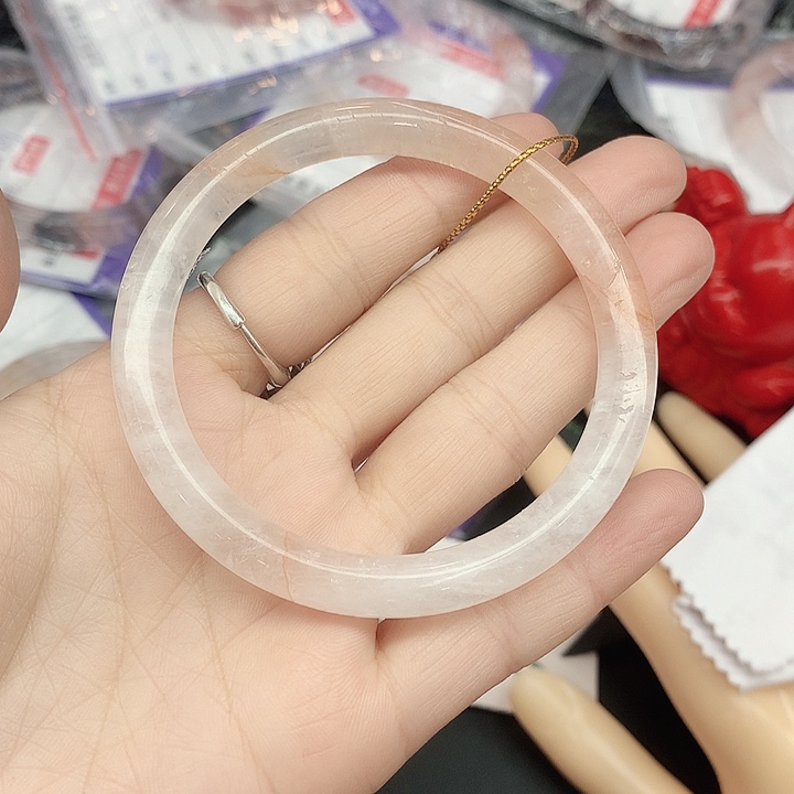 黄晶手镯未镶嵌144（56sss