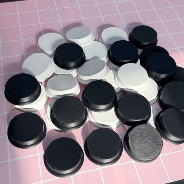 6cm底座手工娃娃底座3D打印材质默认微瑕粘土手作娃底座