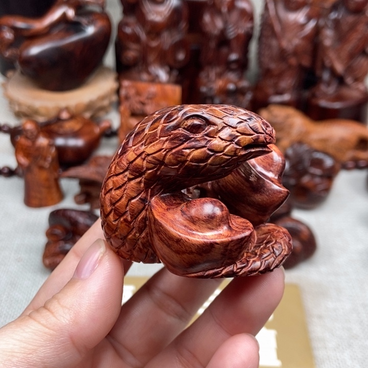 花梨木类端景台大吉大利