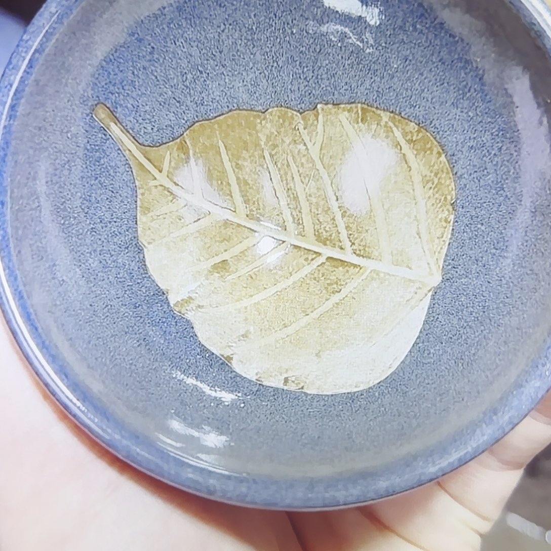 茶盏木叶建盏茶杯