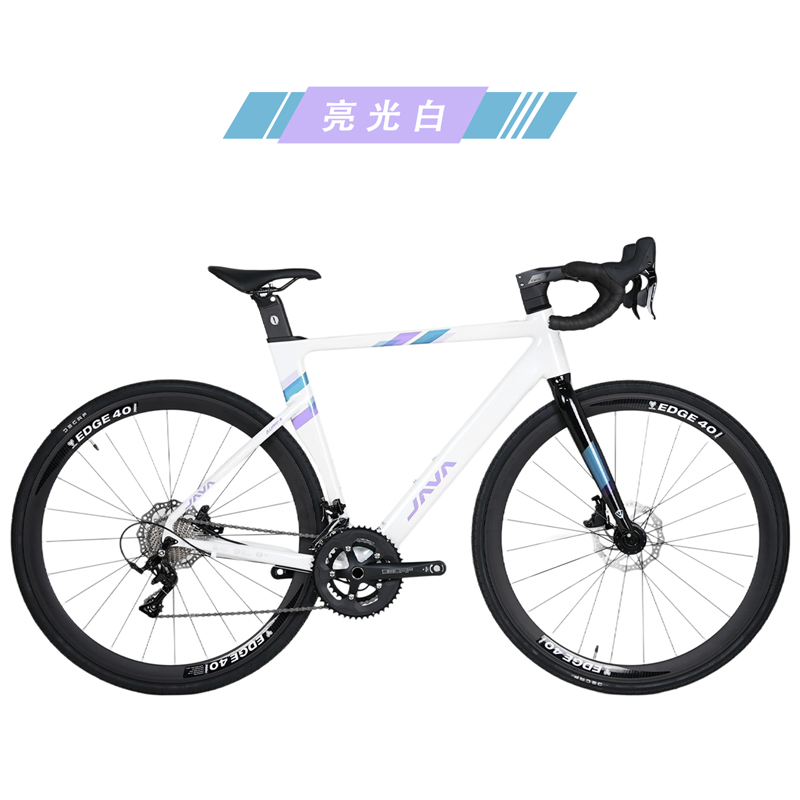 JAVA佳沃御夫座 rx24速 99新 白色  500尺码  身高：171-177cm