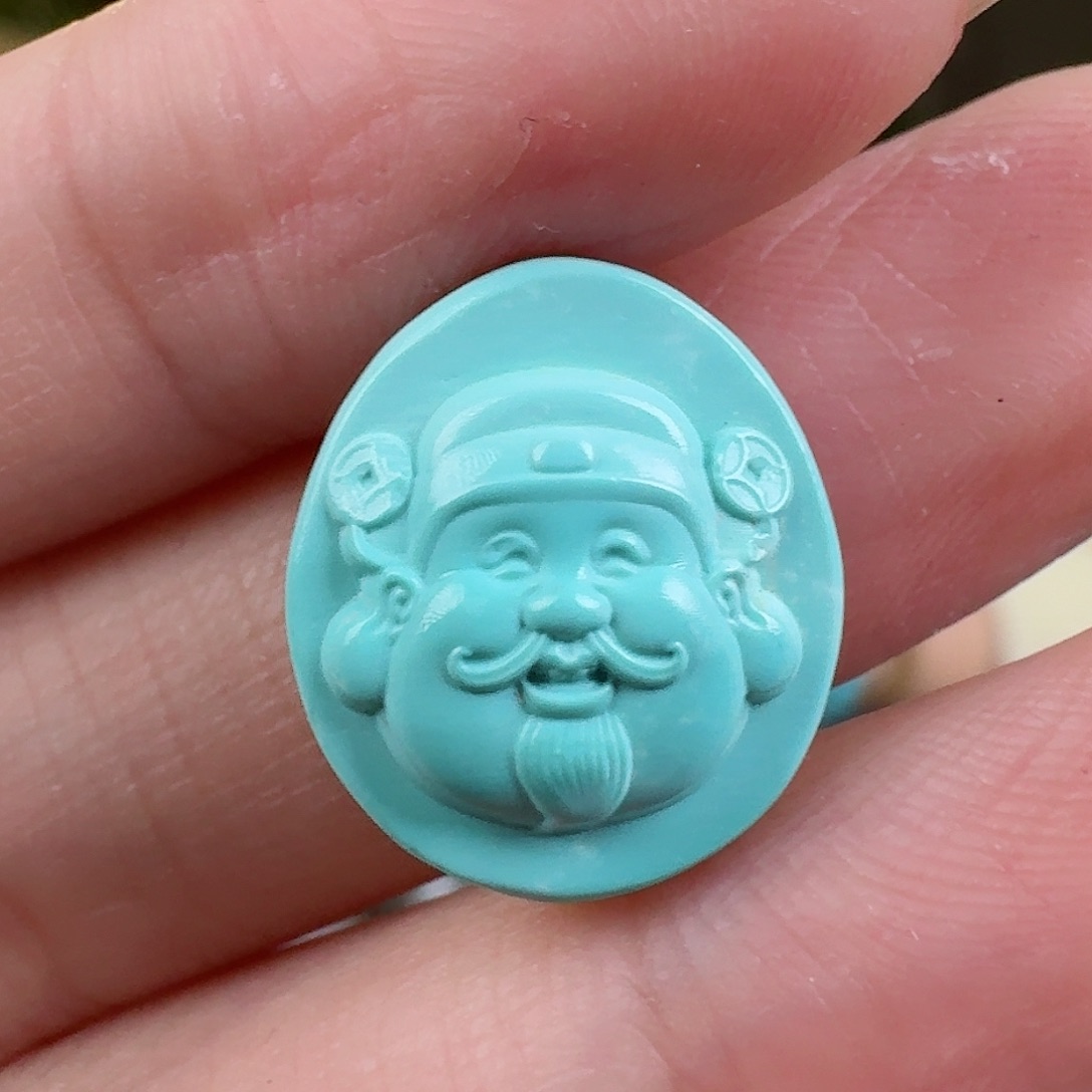 绿松石珠宝奇石未镶嵌