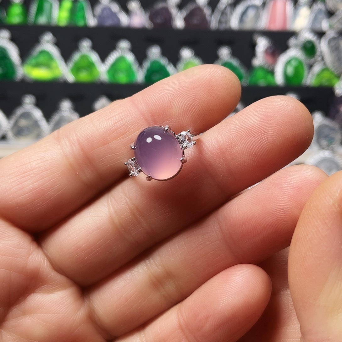 玛瑙/玉髓戒指合金