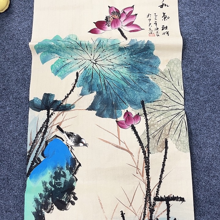 国画国画宣纸纯手绘作品