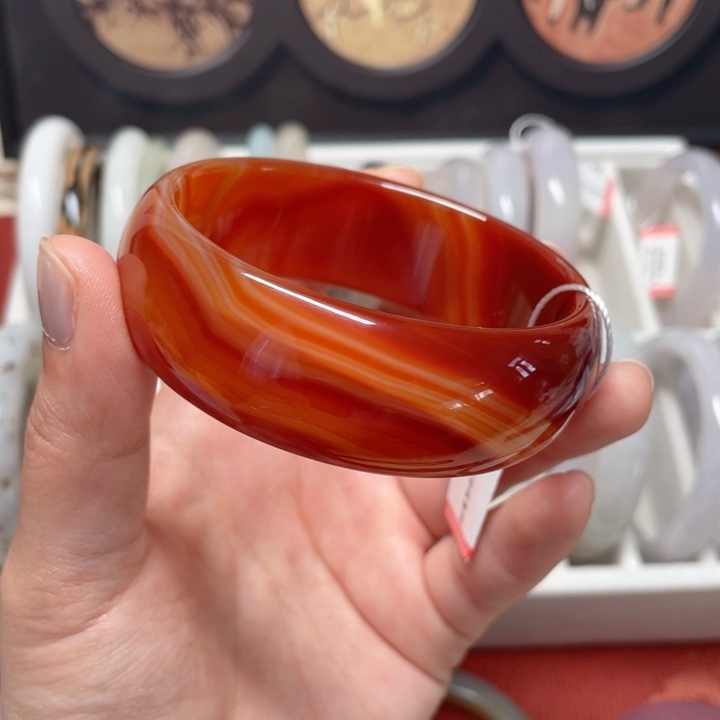 玛瑙/玉髓未镶嵌手镯