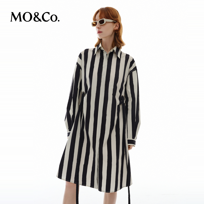 【王雪糕专属】MOCO联名系列SUNNEI春连衣裙MBD1DRS052
