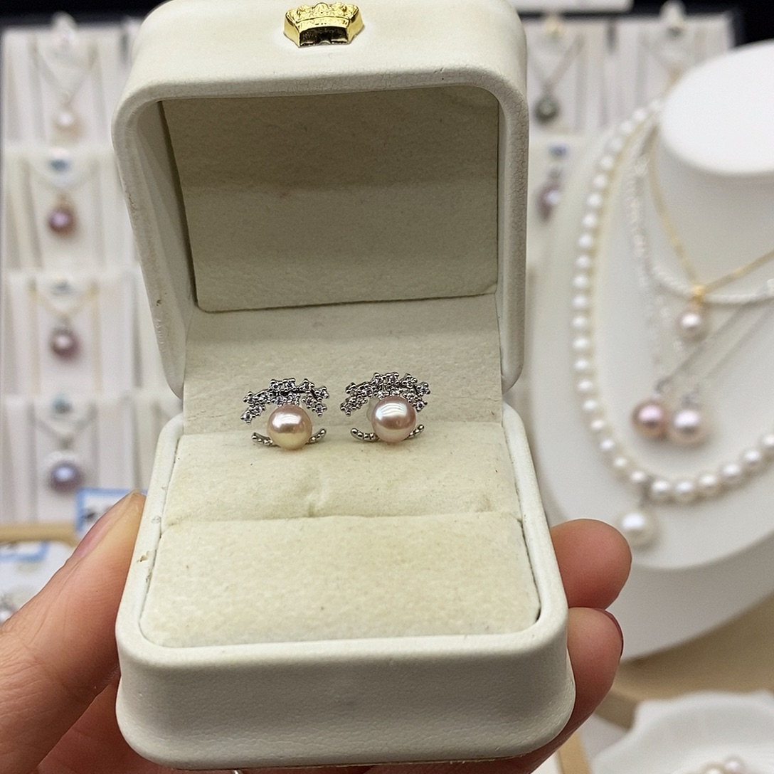 吊坠(不含链)淡水珍珠合金