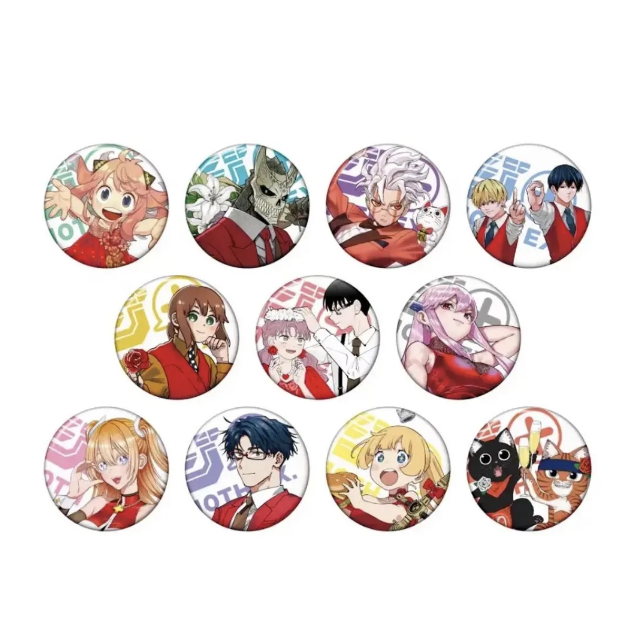 【JUMP SHOP】少年+10周年原画展 吧唧徽章 官散 （直播间代拆）