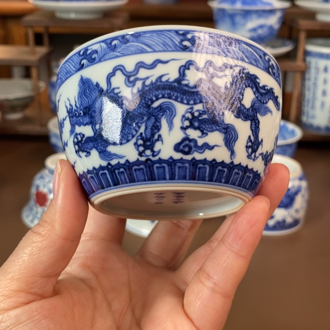 景德镇陶瓷手工手绘