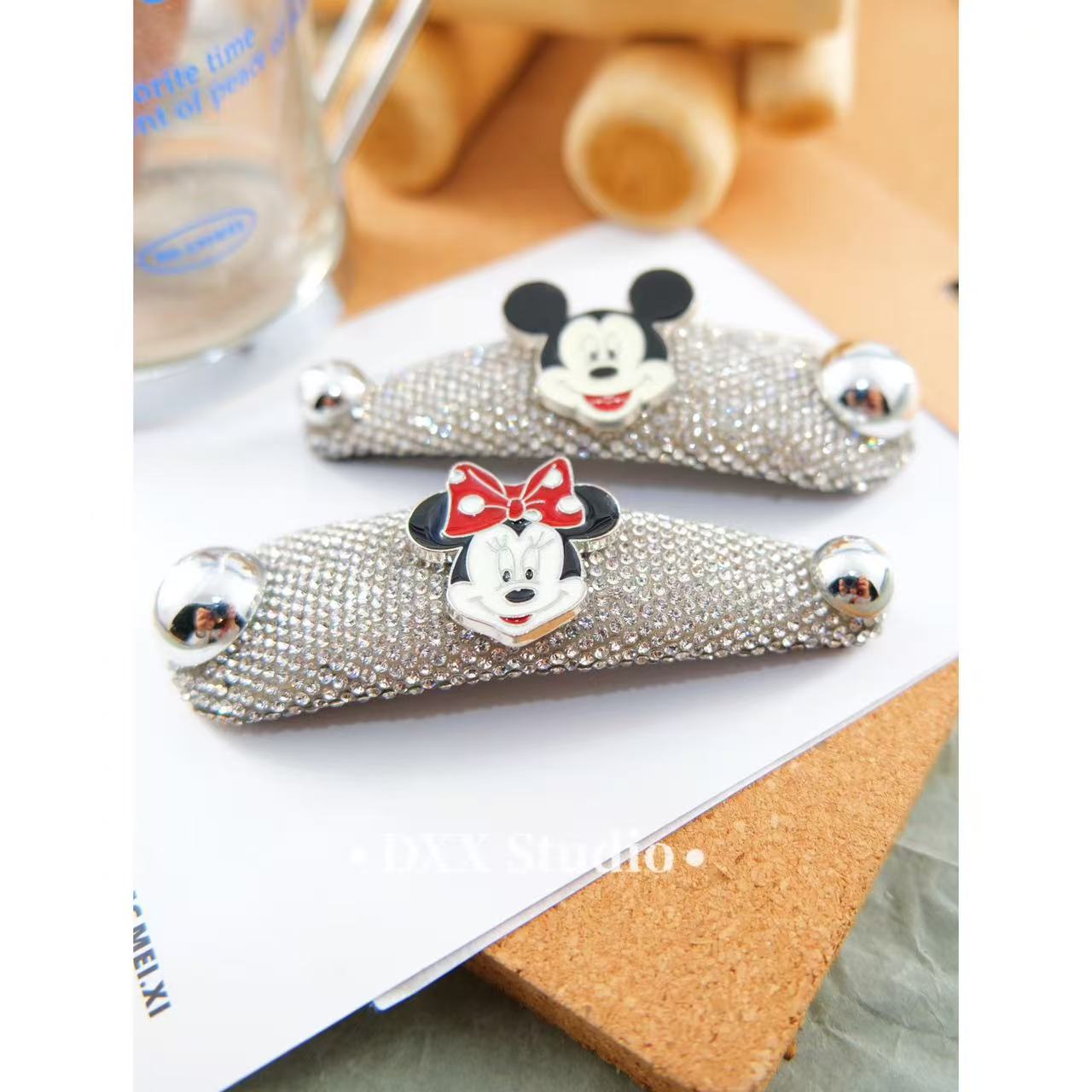 小众设计卡通百搭一对装发饰45612