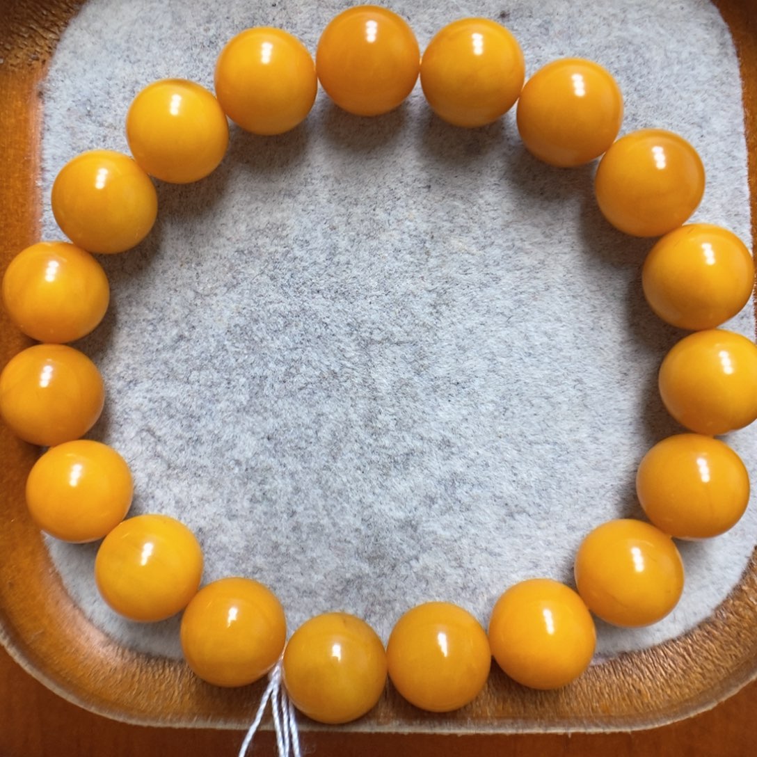 蜜蜡手串未镶嵌蜜蜡