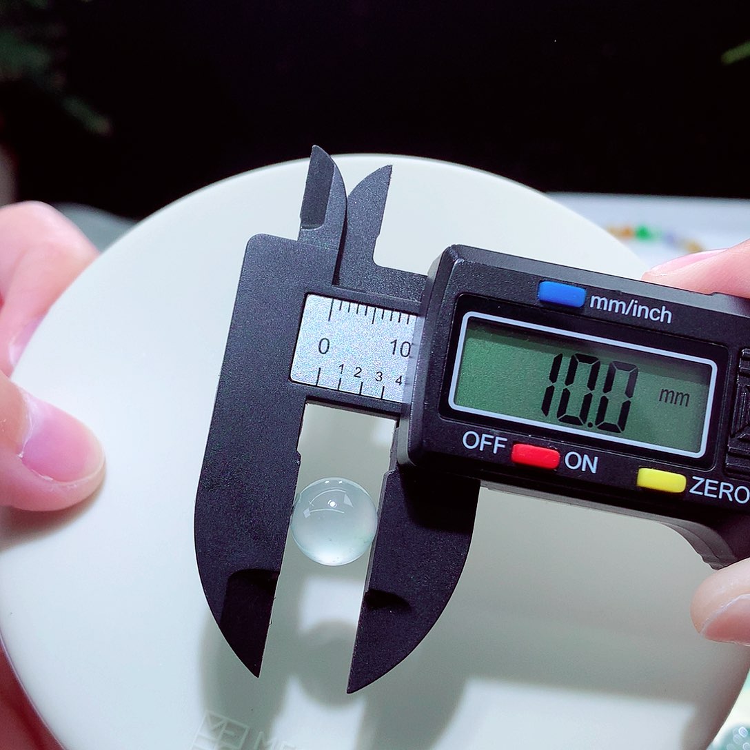未镶嵌手链翡翠玻璃珠起纲卡10mm