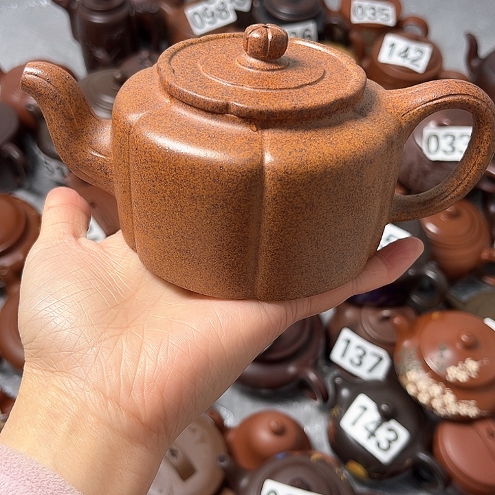 紫砂茶壶精工半手