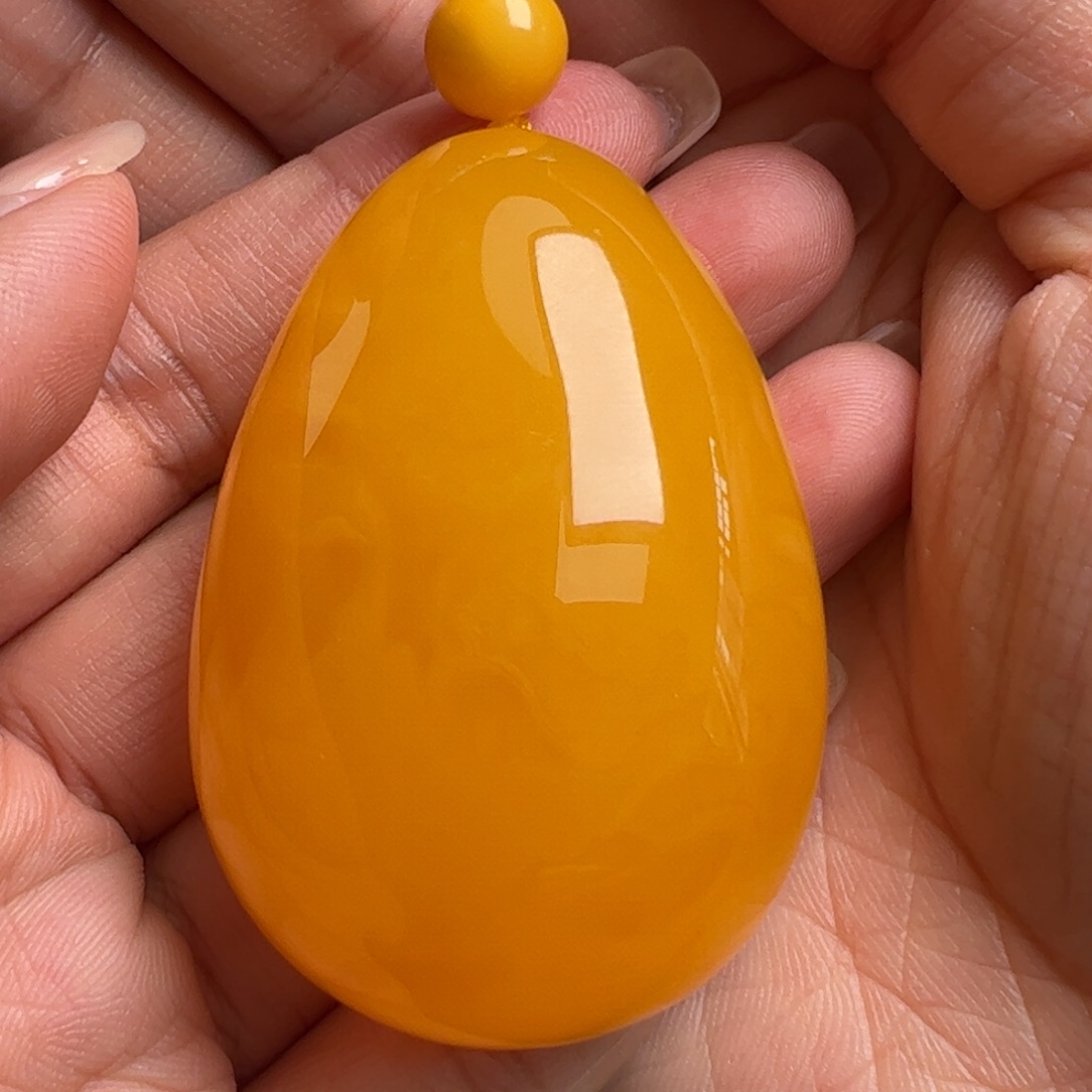 未镶嵌蜜蜡毛衣链无优化