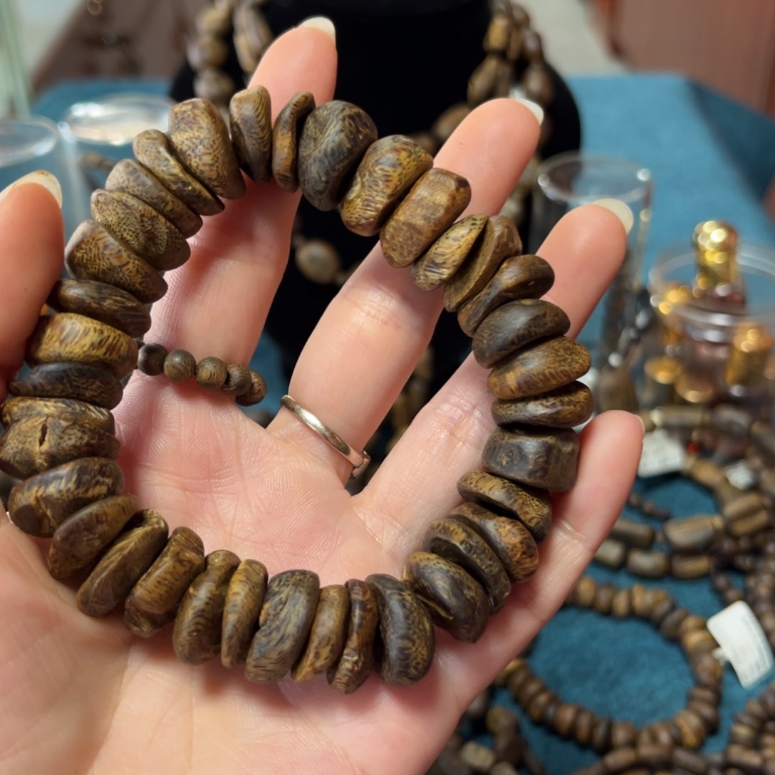 沉香手串张勺子老料卡1.6-31克多样性发货一条