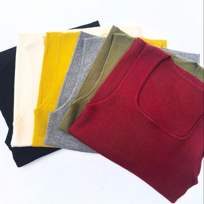 内搭百搭羊毛背心打底衫