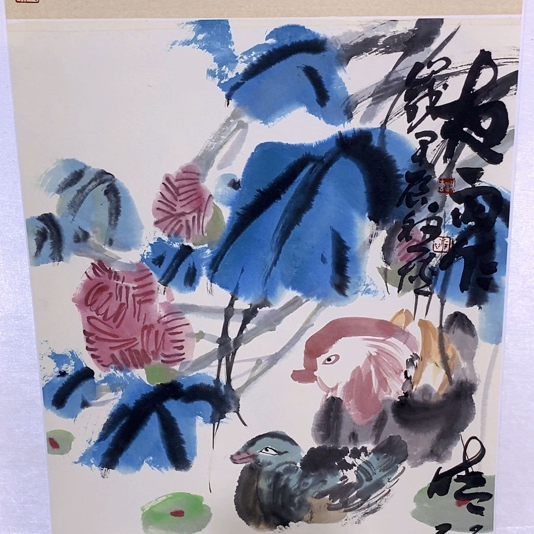 国画书画作品多次参加全国书画大展