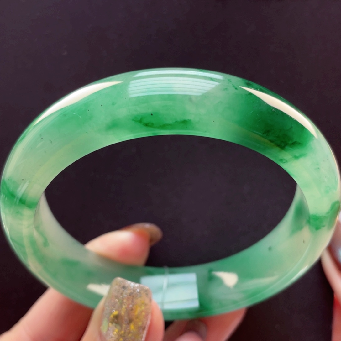 石英质玉未镶嵌手镯57-58