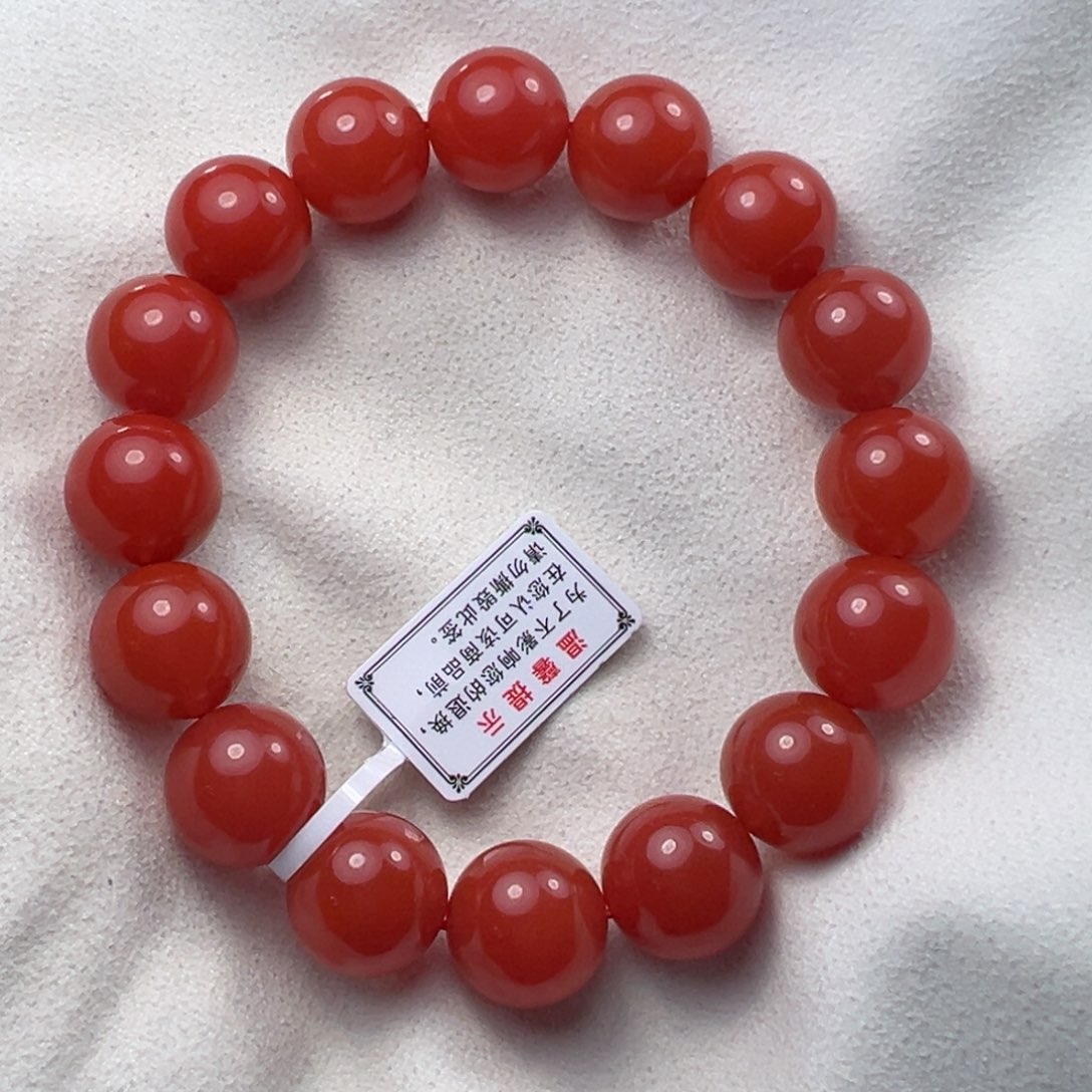 单***❉南红玛瑙未镶嵌手串