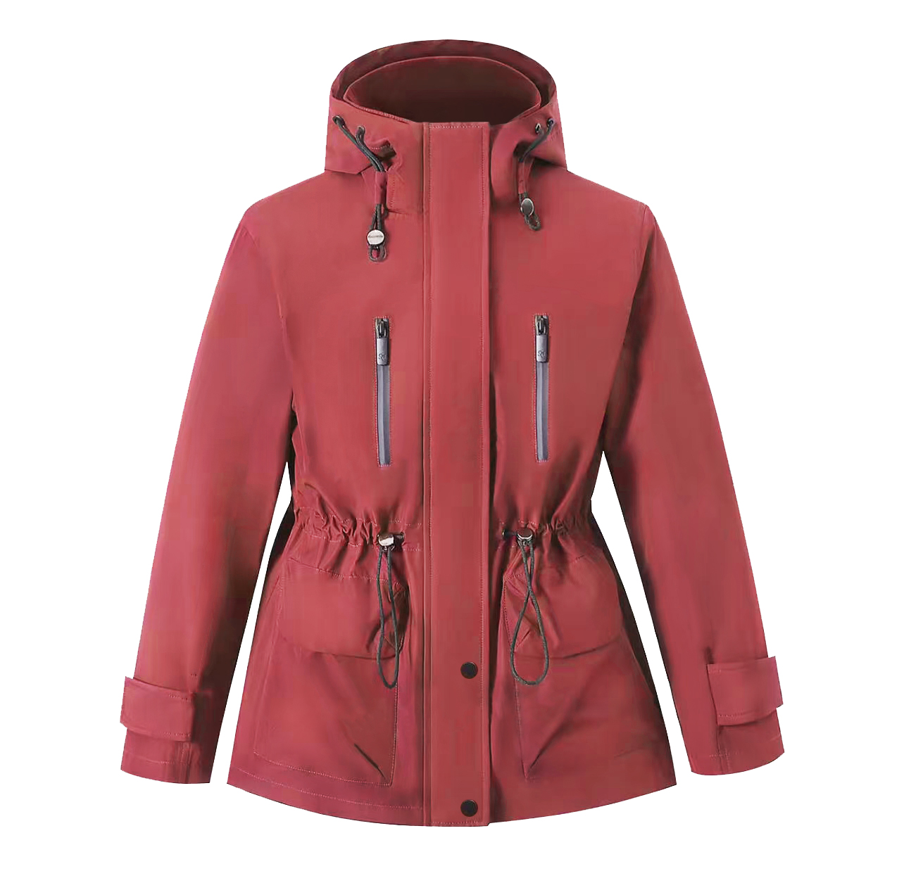 【Valkyvia/悠悠奢品】工装收腰加厚加棉冲锋衣棉服外套G25181